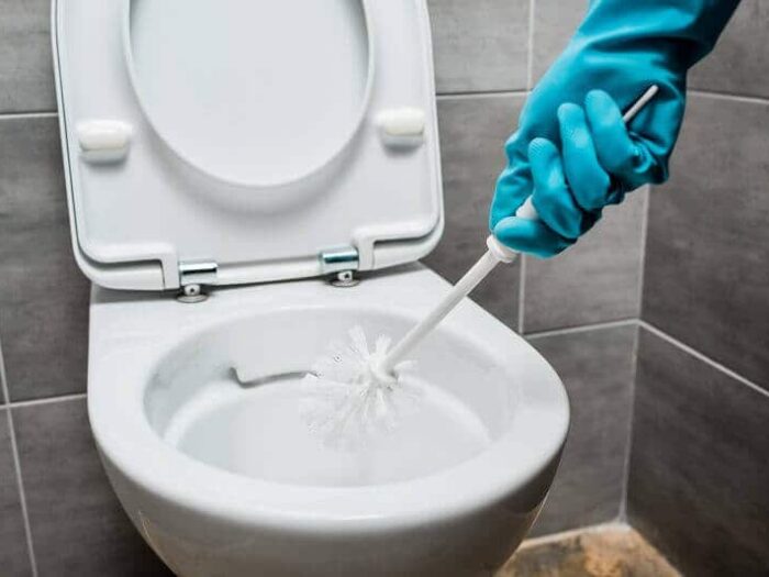 WC tisztítása házilag